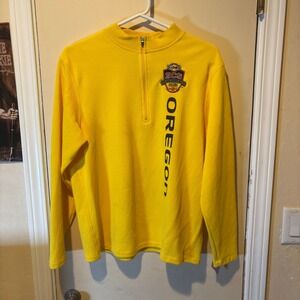 Oregon Ducks Zorrel BCS National Championship Pullover Yellow Large